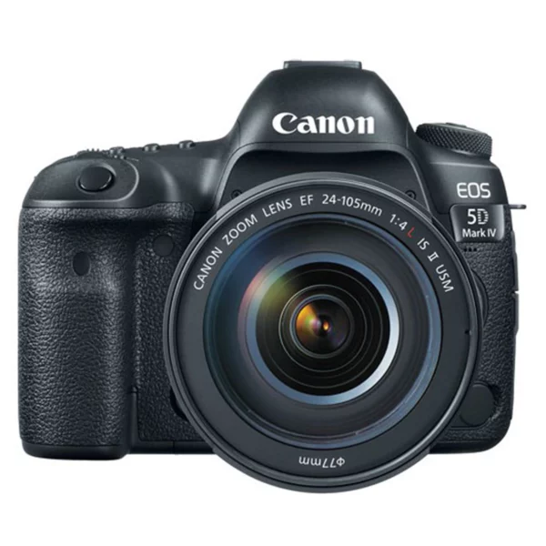 L'appareil photo Canon EOS 5D Mark IV associé à l'objectif 24-105mm f/4 offre une combinaison idéale pour les professionnels. Avec un capteur CMOS plein format de 30,4 mégapixels, il assure une qualité d'image exceptionnelle, une mise au point rapide et précise, ainsi qu'une grande polyvalence pour divers types de photographie.