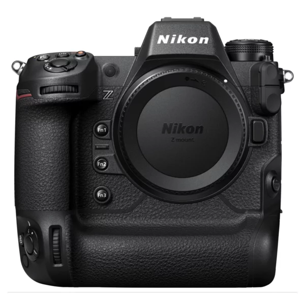 L'appareil photo Nikon Z9 est un modèle phare conçu pour les professionnels, offrant une performance exceptionnelle avec un capteur plein format haute résolution, un autofocus avancé, une vitesse de prise de vue élevée, une robustesse accrue et une connectivité avancée pour une expérience photographique optimale.