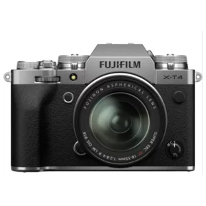 L'appareil photo hybride Fuji X-T4 boitier argent combine élégance et performances avancées. Il offre une qualité d'image exceptionnelle grâce à son capteur APS-C X-Trans CMOS 4 de 26,1 mégapixels et sa capacité de vidéo 4K/60p.