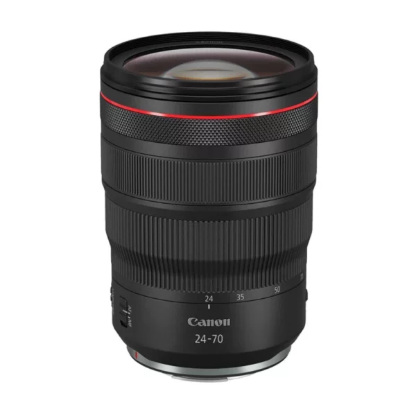 Le Canon RF 24-70mm f/2.8 L IS USM est un objectif zoom standard de haute qualité pour les appareils photo Canon EOS R. Il offre une ouverture rapide constante f/2.8, une stabilisation d'image efficace, une résolution optique supérieure et une construction robuste adaptée aux professionnels.