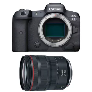Canon EOS R5+ objectif RF 24-105mm F4 L usm + Adaptateur Eos R
