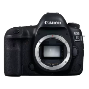 Le Canon EOS 5D Mark IV Boîtier est un appareil photo reflex plein format réputé pour sa qualité d'image exceptionnelle, sa robustesse et ses performances avancées, idéal pour les photographes professionnels exigeants.