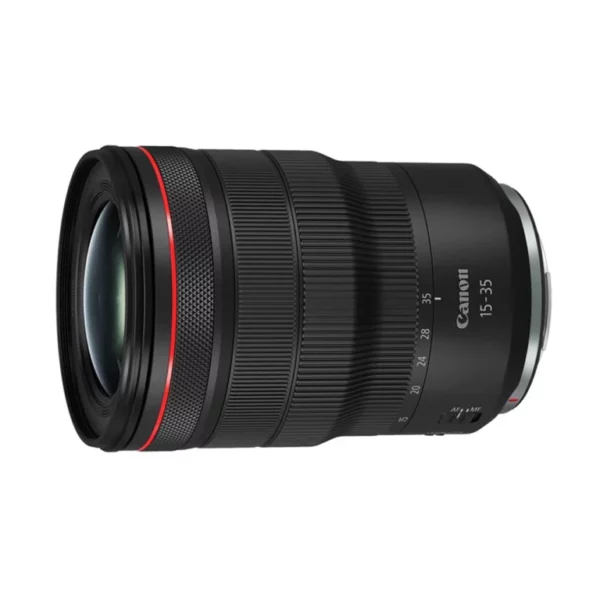 Le Canon RF 15-35mm F2.8 L IS USM est un objectif grand-angle haut de gamme pour les appareils photo Canon EOS R. Il offre une ouverture constante f/2.8, une qualité optique exceptionnelle, une stabilisation d'image avancée et une construction robuste pour une performance fiable en toutes circonstances.