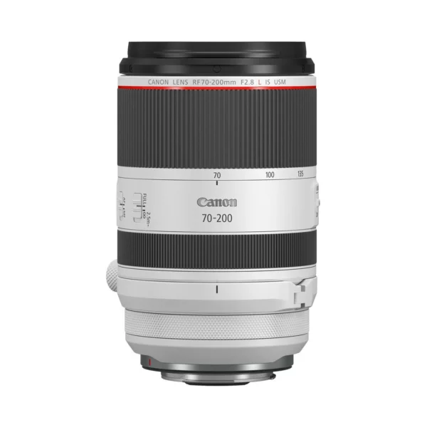 Le Canon RF 70-200mm f/2.8 L IS USM est l’ultime téléobjectif pour les photographes exigeants. Sa plage focale de 70 à 200 mm, son ouverture f/2.8 et sa stabilisation d’image assurent des résultats optimaux dans toutes les conditions. Robuste, léger et précis, il défie les défis photographiques avec brio.