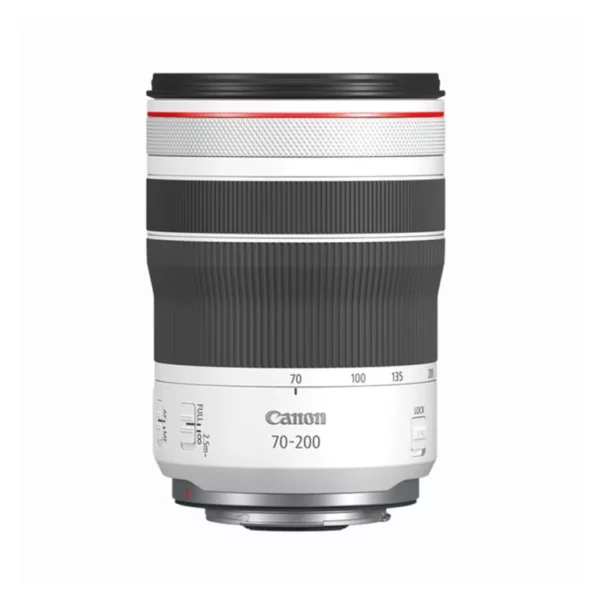 L'objectif Canon RF 70-200mm f/4.0 L IS USM combine une portabilité remarquable avec une qualité d'image exceptionnelle. Il bénéficie d'une stabilisation d'image avancée, d'une mise au point rapide et précise grâce à son moteur USM, et il est idéal pour les photographes nécessitant polyvalence et performance.