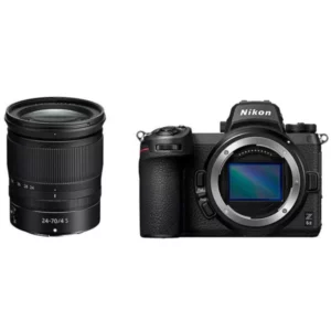 Le Nikon Z7 II associé à l'objectif Z 24-70mm f/4 S offre une résolution élevée avec un capteur plein format de 45,7 mégapixels, une mise au point automatique rapide, une construction robuste, et une qualité d'image exceptionnelle pour les photographes exigeants.