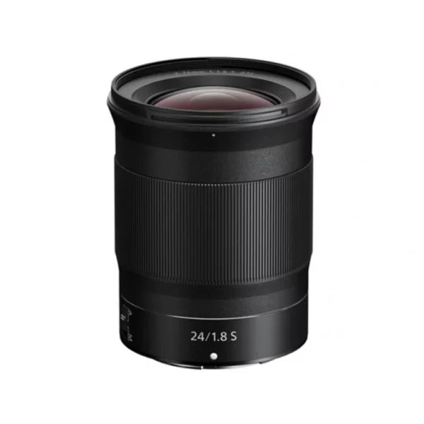 Le Nikon Nikkor Z 24mm f/1.8 S est un objectif grand-angle rapide conçu pour les appareils photo Nikon Z sans miroir. Il offre une ouverture lumineuse de f/1.8, une construction robuste, une mise au point rapide et précise, idéal pour la photographie de paysage et d'intérieur.