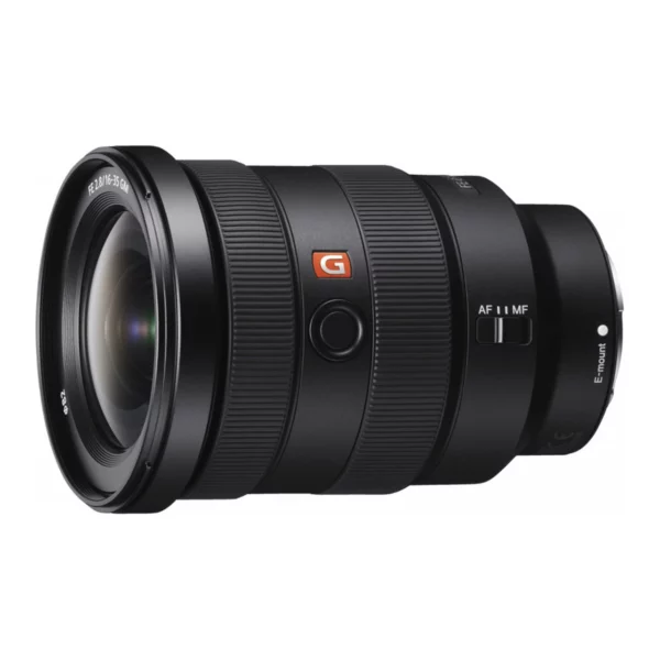 Le Sony FE 16-35mm f/2.8 GM est un objectif zoom grand-angle avec une ouverture constante de f/2.8, conçu pour les appareils photo plein format Sony. Il offre une excellente qualité d'image, une mise au point rapide et précise, et une construction résistante aux intempéries.