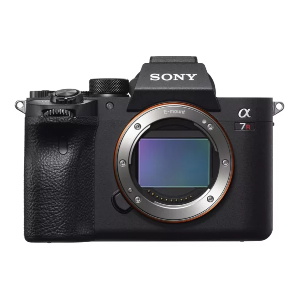 Le Sony Alpha 7R IV est un appareil photo hybride plein format de haute résolution, offrant 61 mégapixels, un autofocus rapide et précis, une performance exceptionnelle en basse lumière et une robuste construction métallique.