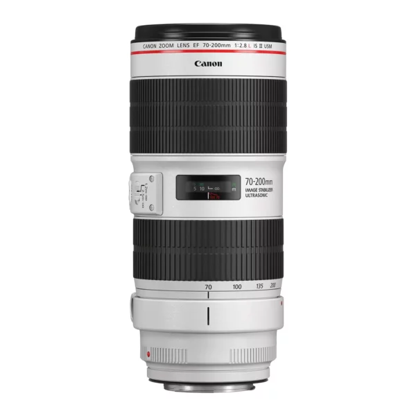 Le Canon EF 70-200mm f/2.8L IS III est un objectif télézoom professionnel. Il offre une ouverture constante f/2.8, un stabilisateur d'image avancé, une mise au point rapide et une construction résistante aux intempéries.