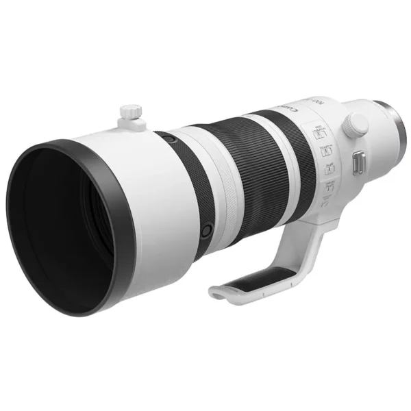 Le Canon RF 100-300mm f/2.8L IS USM est un objectif téléobjectif haut de gamme pour les appareils photo hybrides Canon EOS R. Il offre une grande ouverture constante de f/2.8, une stabilisation d'image efficace, et une qualité optique exceptionnelle pour une variété de prises de vue, y compris les sports, la faune et les événements.